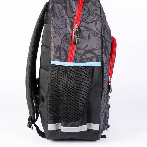School Bag The Avengers Black (32 x 15 x 42 cm)