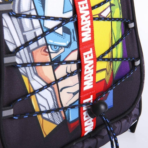 School Bag The Avengers Black (32 x 15 x 42 cm)