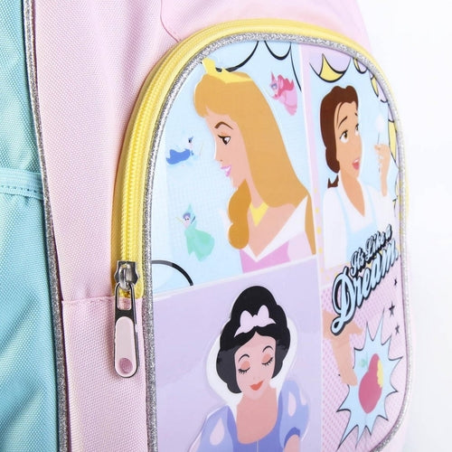 Mokyklinė kuprinė Princesės Disney rožinė (32 x 15 x 42 cm)