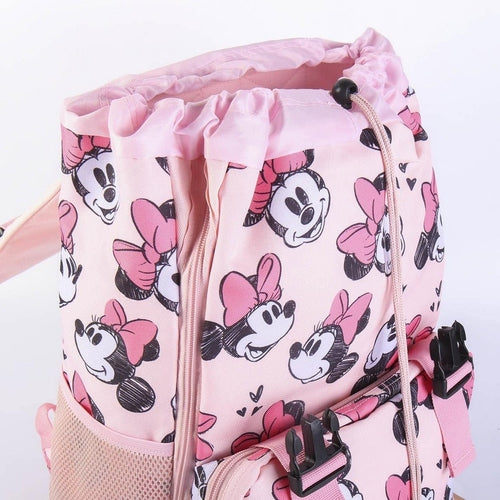 Mokyklinė kuprinė Minnie Mouse rožinė (28,5 x 15 x 41 cm)