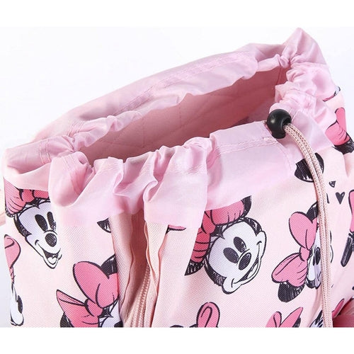 Mokyklinė kuprinė Minnie Mouse rožinė (28,5 x 15 x 41 cm)