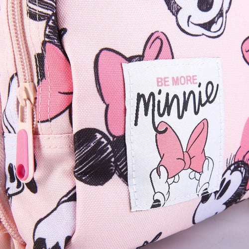 Mokyklinė kuprinė Minnie Mouse rožinė (28,5 x 15 x 41 cm)