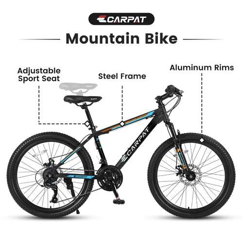 TrailStar™ City-Cruizer – 26 colių Shimano 21 pavarų kalnų dviratis