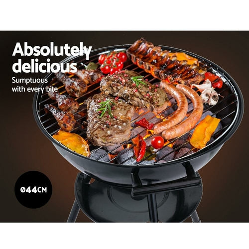 „Grillz“ BBQ grotelių anglinis rūkytuvas