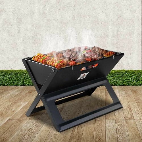 Grillz BBQ grilio anglių rūkykla sulankstoma