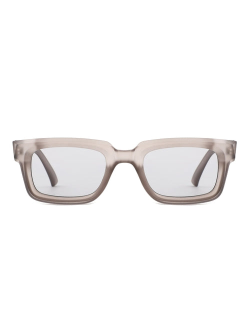 Qeclington - Retro Narrow Square Rectangular Sunglasses
