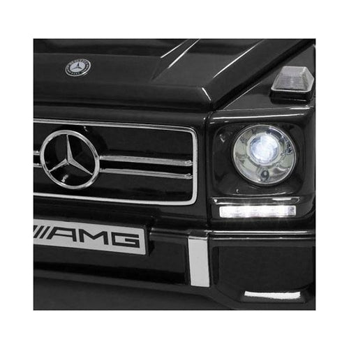Vaikiškas paspirtukas Mercedes Benz Amg G65 Jeep Licencijuotas modelis juodas