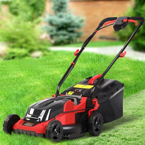 Giantz vejapjovė akumuliatorinė 40 V, elektrinė vejapjovė 34 cm pločio