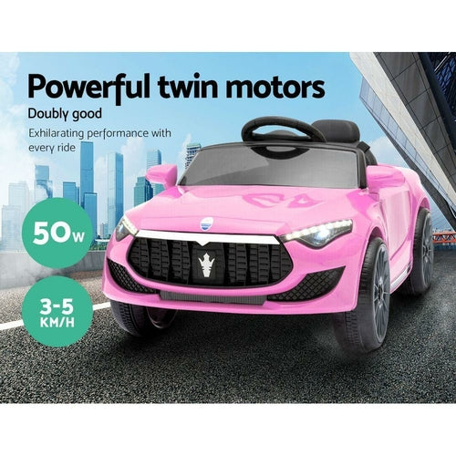 Rigo vaikų elektromobilis, žaisliniai automobiliai, priekiniai žibintai, muzika, nuotolinio valdymo pultas