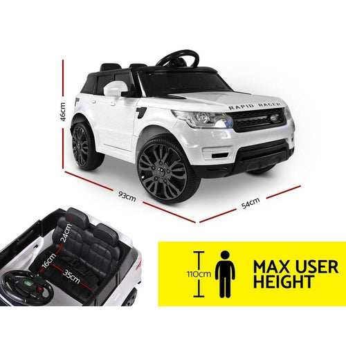 „Rigo Kids“ elektrinis visureigis, įkvėptas „Range Rover“ automobilių, su nuotoliniu valdymu