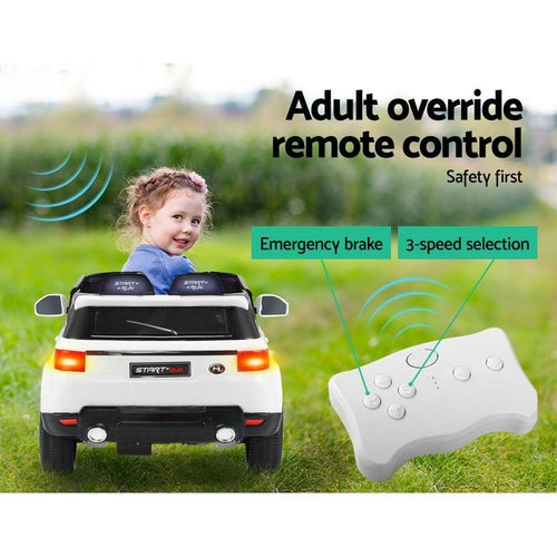 „Rigo Kids“ elektrinis visureigis, įkvėptas „Range Rover“ automobilių, su nuotoliniu valdymu