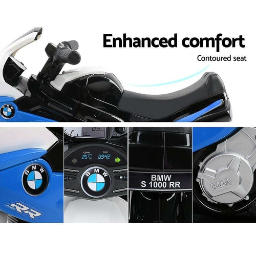Kids Electric Ride On Car Police Motorcycle Motorbike BMW Licensed