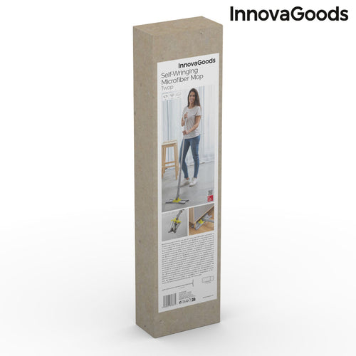 X tipo besisukantis mikropluošto šluostės mopas Twop InnovaGoods