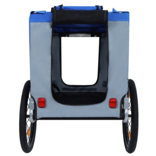 Large Folding Bike Trailer For Dogs  120LB Capacity All-Terrain Pet