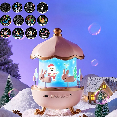 Carousel Night Light for Kids Gifts