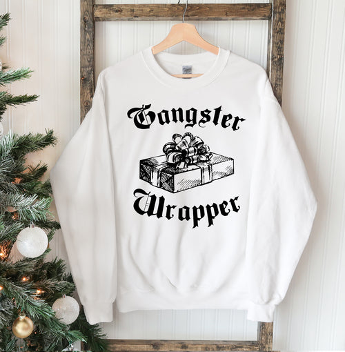 Kalėdinis džemperis „Gangsta Wrapper“