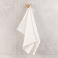 Linen tea towel, off white