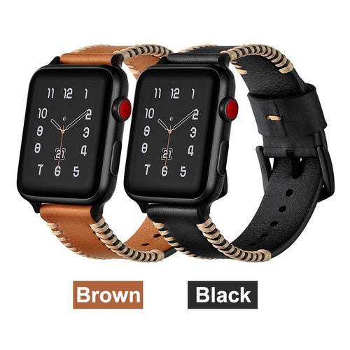 Siuvimo procesas Odinis „Apple Watch“ dirželis