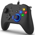 Laidinis žaidimų valdiklis vairasvirtė Gamepad su dviguba vibracija