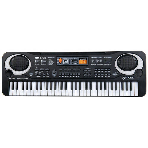 Elektroninis klaviatūrinis muzikos nešiojamas pianinas vaikams