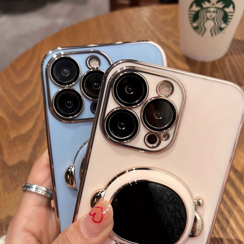 „iPhone 13“, „iPhone 14 Pro Max“ dėklas su stovu