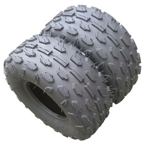 ATV kartingo padangų pora 145/70-6, juodos gumos