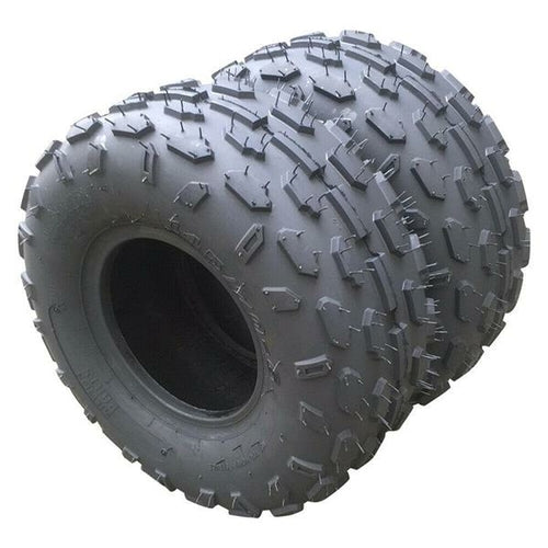 ATV kartingo padangų pora 145/70-6, juodos gumos