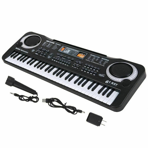 Elektroninis klaviatūrinis muzikos nešiojamas pianinas vaikams
