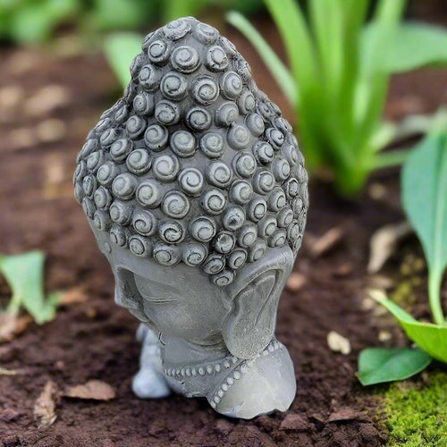 Budos galvos cementinė statula (28 cm x 10 cm)