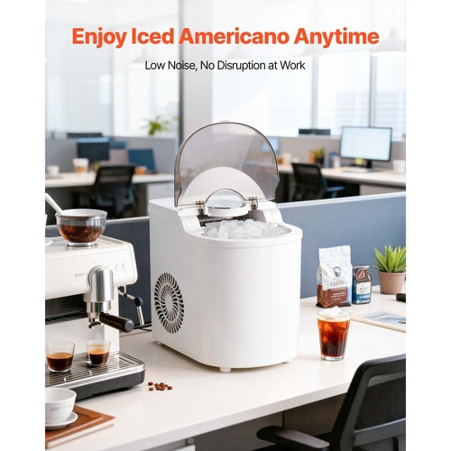 Countertop Ice Maker, 7 Cubes Ready in 6 Mins, 26 lbs per Day,