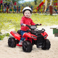 „Aosom Kids Ride-on“ keturratis ATV automobilis su veikiančiais priekiniais žibintais,