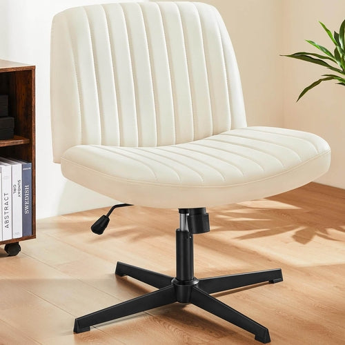 LuneluX_Home – Crossover Armless Swivel Chair