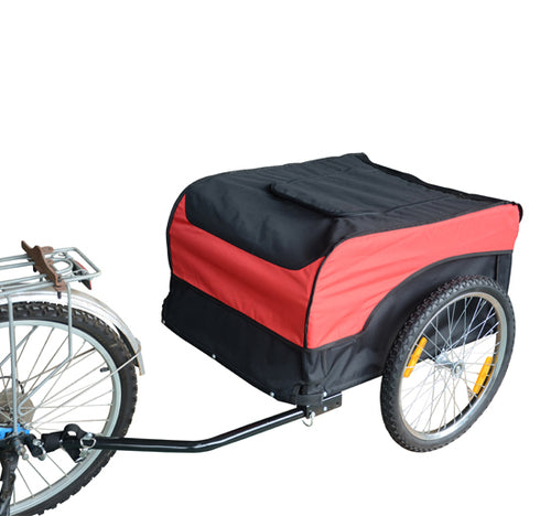 Cargo Bike Trailer Luggage Carrier Cart Foldable