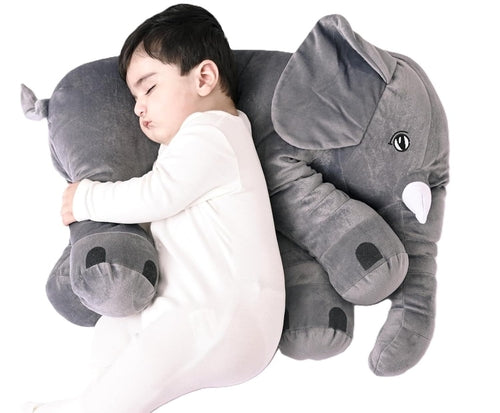 Dramblys pliušinis minkštas žaislas vaikams 60 cm
