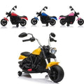 6V Kids Electric Ride on Motorcycle with Training Wheels PP Plastic