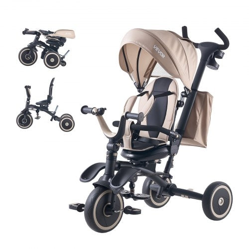 Toddler Tricycle & Stroller for 18 Months to 5 Year Old, 7-in-1 Kids