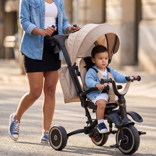 Toddler Tricycle & Stroller for 18 Months to 5 Year Old, 7-in-1 Kids