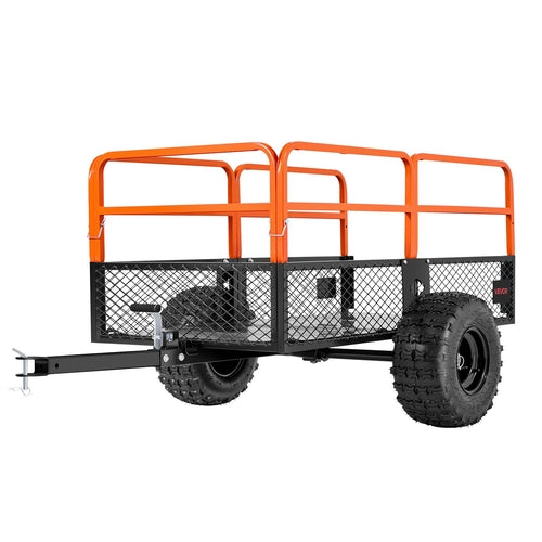 Garden Utility Trailer, 28 Cu. Ft. & 800kg, ATV UTV Trailer, Tow