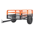 Heavy Duty Steel ATV Dump Trailer, 680 kg Load Capacity 0.43 Cubic