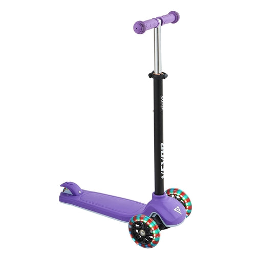 Kick Scooter for Kids Ages 3+, 3-Wheel Toddler Scooter with Light-Up