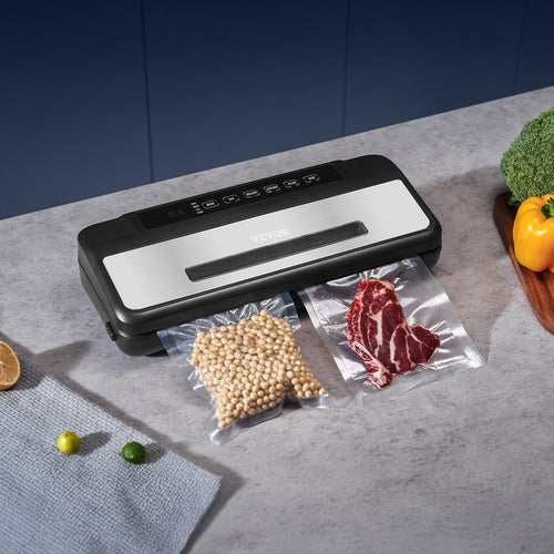 Vakuuminis sandarinimo aparatas, 80Kpa 120W galingas kompaktiškas maisto sandariklis, 7-in-1