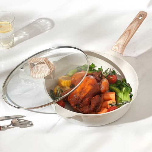 19 Piece Pots and Pans Set Nonstick, Granite Cookware Set, Induction