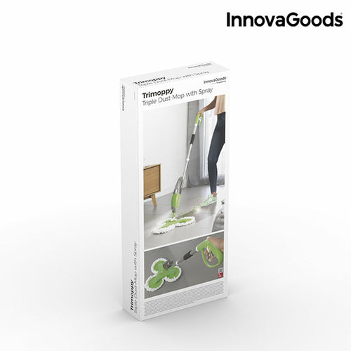 Triple Dust-Mop with Spray Trimoppy InnovaGoods